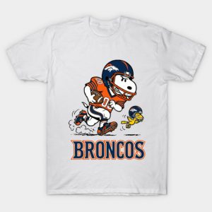 Snoopy Denver Football Retro Fan T-Shirt