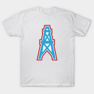 Vintage Houston Oilers Logo T-Shirt