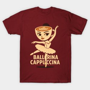 Ballerina Cappuccina – Italian Brainrot Meme T-Shirt