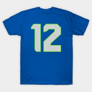 Seattle Football 12th Man Seahawks T-Shirt