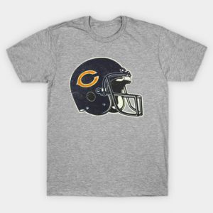 80's Bears Helmet [Vintage Distressed] T-Shirt