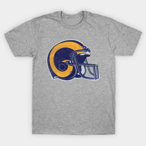 80's Rams Helmet [Vintage Distressed] T-Shirt