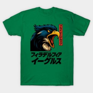 Philadelphia Eagles - Japanese Art T-Shirt