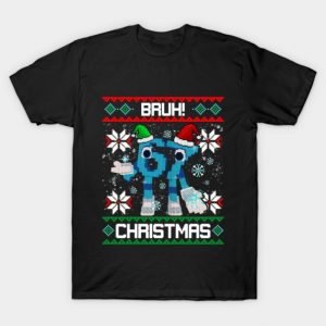 Bruh 67 Six Seven 6-7 Christmas Funny Brainrot Steal a brainrot for Boys Kids Teens T-Shirt