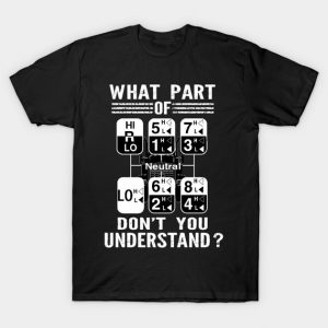 18 Speed What Part Of Don't You Understand Funny Trucker T-Shirt