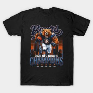 Chicago Bears 2025 NFC North Champions division 2025 T-Shirt