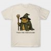 'Twas The 'Tism M'lord Funny Wizard Frog Autism T-Shirt