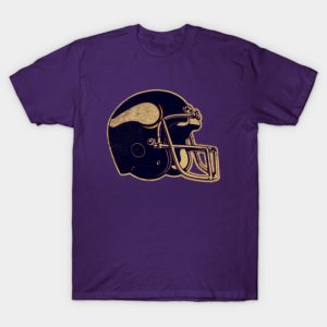 80's Vikings Helmet [Vintage Distressed] T-Shirt