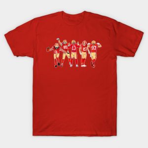 San Francisco 49ers Bluey Kids Cute Game Day Inspired M10639 T-Shirt