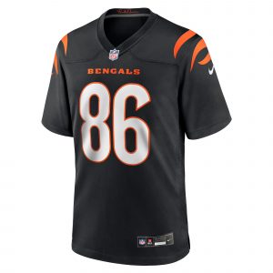 Men's Nike Noah Fant Black Cincinnati Bengals Team Game Jersey