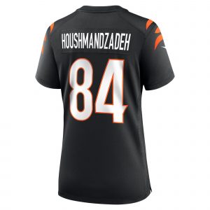 Women's Nike T. J. Houshmandzadeh Black Cincinnati Bengals Team Retired Player Game Jersey