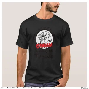 Gamer Gamer Video Games Controller Computer Gaming T-Shirt