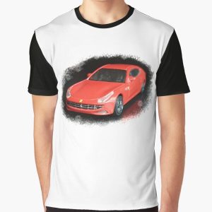 Red car hublow Graphic T-Shirt