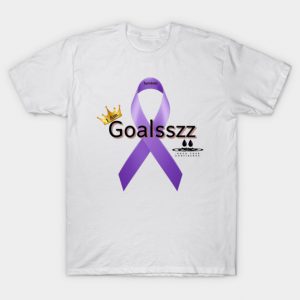 Domestic Abuse Awareness (black letters) T-Shirt