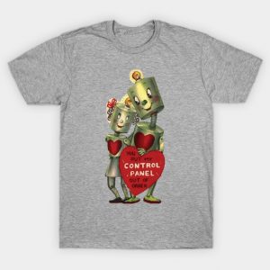 Robot Love Valentine T-Shirt