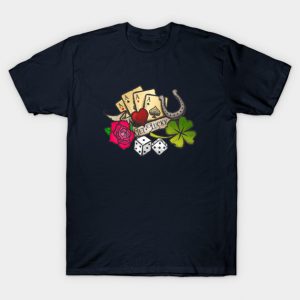 Get Lucky Traditional Tattoo T-Shirt
