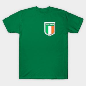 Flag of Ireland in a shield T-Shirt