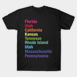 FT states - Feminist Gift, Equality, Empowerment, Women's Rights T-Shirt