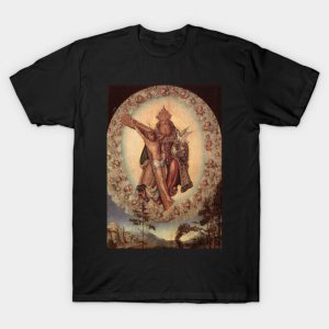 The Holy Trinity of God the Father, Jesus & The Holy Spirit Cross Crucifix T-Shirt