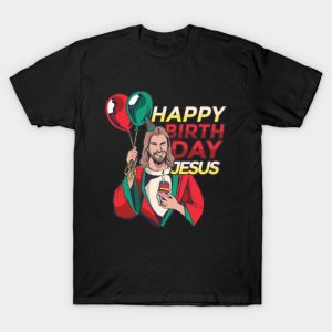 Christmas Happy Birthday Jesus T-Shirt