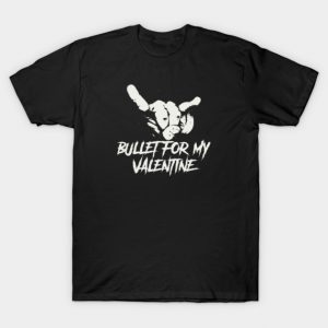 bullet for my valentine ll horn sign T-Shirt