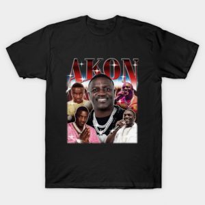Akon Retro Music Legend Hip Hop T-Shirt