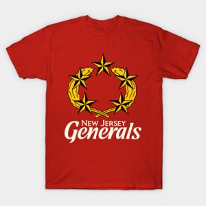 Defunct New Jersey Generals Football Team T-Shirt