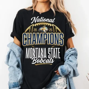 Montana State Bobcats National Champions 2025 T-Shirt