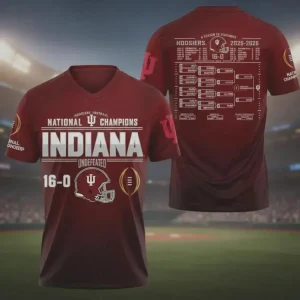 Indiana Hoosiers Big Ten Championship 2026 Football Jersey 1