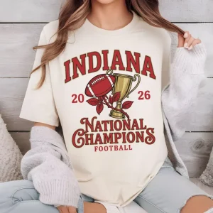 Indiana Football National Champions Comfort Colors Shirt