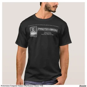 Protovision Computer Games (WarGames) Classic T-Sh T-Shirt