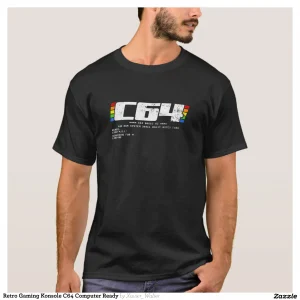 Retro Gaming Konsole C64 Computer Ready T-Shirt