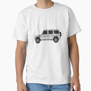 European Truck 4x4 White Classic T-Shirt