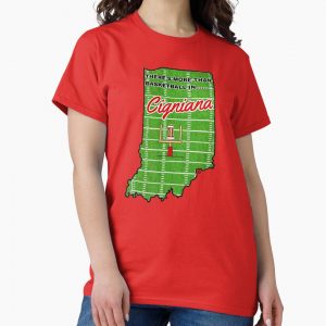Funny Hoosier Football Design Classic T-Shirt