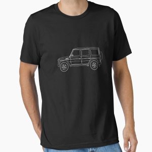 European Truck 4x4 clear white Essential T-Shirt