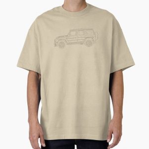 G Wagon car sticker Oversized T-Shirt