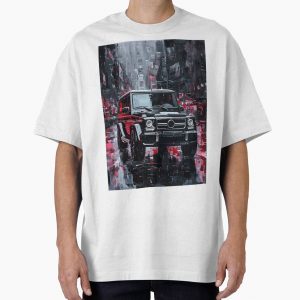 G 63 AMG Moody Cinematic Noir Oil Oversized T-Shirt