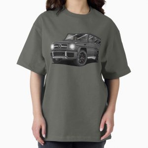 Mercedes Benz G63 AMG - illustration Oversized T-Shirt