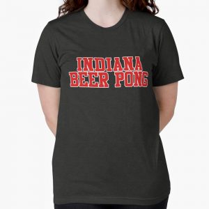 Indiana Beer Pong Tri-blend T-Shirt
