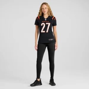 Women's Nike Jordan Battle Black Cincinnati Bengals Team Game Jersey