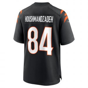 Men's Nike T. J. Houshmandzadeh Black Cincinnati Bengals Team Retired Player Game Jersey