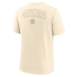 Men's Nike Cream San Francisco 49ers Glory Tri-Blend T-Shirt