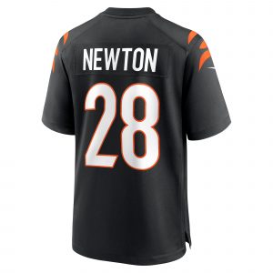 Men's Nike Josh Newton Black Cincinnati Bengals Game Jersey