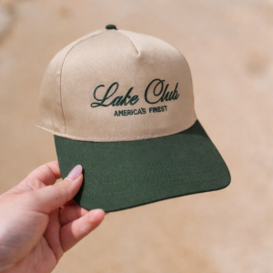 Lake Club Baseball Embroidered Cap