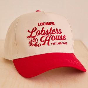 Lobster Baseball Embroidered Cap