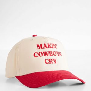 Makin' Cowboys Cry Baseball Hat - Women's Baseball Embroidered Cap