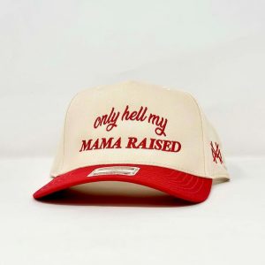 Mama Raise Baseball Embroidered Cap