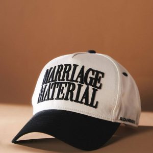 Marriage Material  Baseball EmbroideredCap