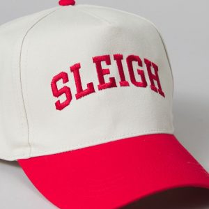 Sleigh Trucker Baseball Embroidered Hat