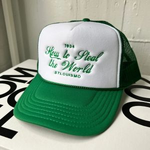 Steal The World Baseball Embroidered Cap